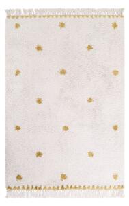 Béžovo-žlutý koberec Nattiot Wooly, 120 x 170 cm