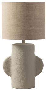 Micadoni Béžová stolní lampa Calantha 43 cm