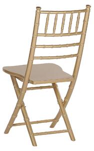 Set 4 ks. jídelních židlí MASSA (zlatá). 1026775