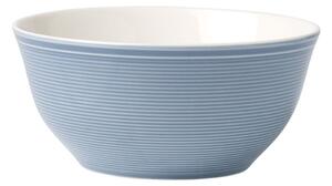 Bílo-modrá porcelánová miska Villeroy & Boch Like Color Loop, 750 ml