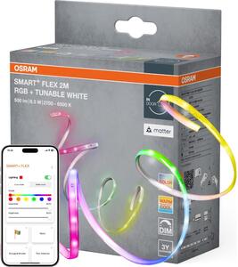 Osram - LED RGB+TW Stmívat. pásek SMART+ FLEX 2m LED/8,5W/230V 2700-6500K Wi-Fi