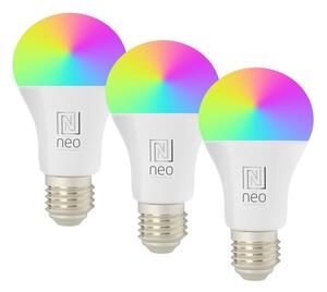Immax NEO 07794CDO-SADA 3x LED RGB+CCT Stmívatelná žárovka E27/14W/230V Wi-Fi+DO