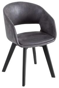 Designová židle Colby antik šedá - II. třída