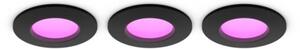 Philips - SADA 3x LED RGBW Stm. koup. podhled. svít. Hue SLIM LED/8,3W/230V IP44
