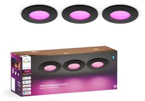 Philips - SADA 3x LED RGBW Stm. koup. podhled. svít. Hue SLIM LED/8,3W/230V IP44