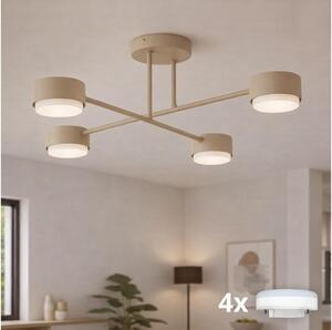 Brilagi - LED Přisazený lustr MONO 4xGX53/30W/230V béžová