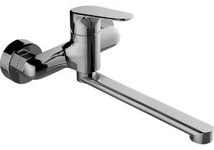 Laveo Rondo kuchyňská baterie na stěnu chrom BLX080D