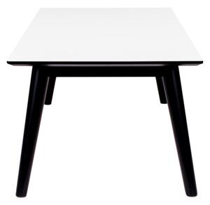 Konferenční stolek Ronald, černo-bílý