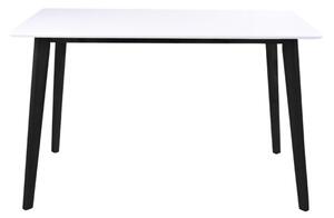 Designový jídelní stůl Carmen, černý / bílý - Skladem