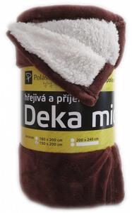 Polášek Deka s beránkem - Čokoládová | 150 x 200 cm