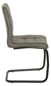 Designová konzolová židle Moderna, šedá