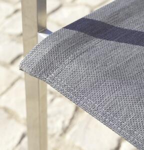 STOHOVATELNÉ KŘESLO, kov, textil Amatio - Stohovatelné židle