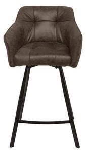 Designová barová židle Giuliana, taupe