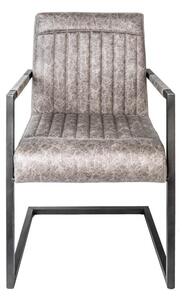 Jídelní židle Maddison vintage šedá