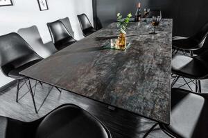 Designový jídelní stůl Zariah, 180-225 cm, láva