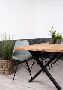 Designový jídelní stůl Finnegan, světlý dub