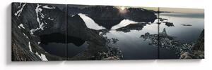 Obraz - Norské pohoří (170x50 cm)