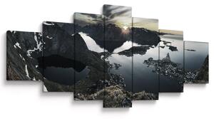 Obraz - Norské pohoří (210x100 cm)