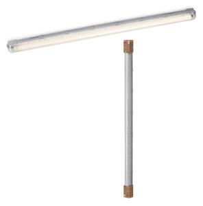 LED vlhkuodolné svítidlo 1x19W, 1500mm Studená Bílá