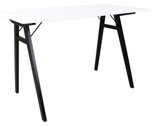 Designový psací stůl Carmen bílý / černý