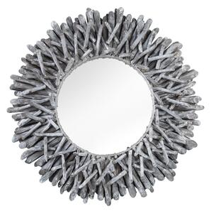 Designové nástěnné zrcadlo Kenley, 80 šedé