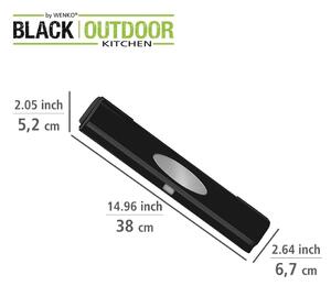 Černý oddělovač fólií či alobalu Wenko Black Outdoor Kitchen