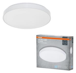 Stropní svítidlo LUXO, 380mm, 24W, Studená bílá, IP20, Bílé