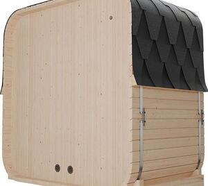 Zahradní sauna cube pro 3 osoby s kamny 3,6 kW