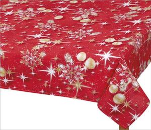 Ubrus VÁNOCE Červená,Zlatá 4300/114 - 70x70 cm