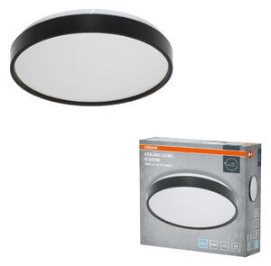 Stropní svítidlo LUXO, 320mm, 18W, Studená bílá, IP20, Černé