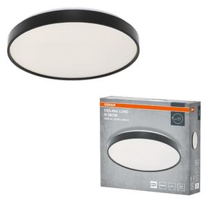 Stropní svítidlo LUXO, 380mm, 24W, Denní bílá, IP20, Černé