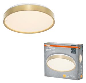 Stropní svítidlo LUXO, 320mm, 18W, Teplá bílá, IP20, Zlaté