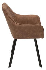Designová židle Francesca, světlehnědá - Skladem