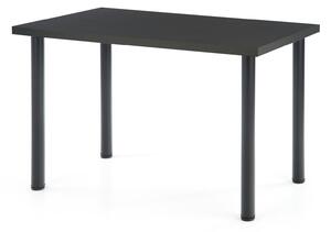 Jídelní stůl Maxom (antracit + černá) (pro 4 osoby). 1028082
