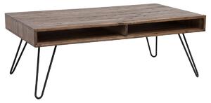 Konferenční stolek Shayla, 110 cm, šedá akácie