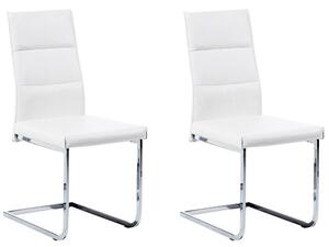Set 2 ks. jídelních židlí Redford (bílá). 1035613
