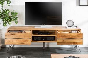 Televizní stolek LIVING EDGE 160 CM divoký dub Nábytek | Obývací pokoj | Televizní stolky