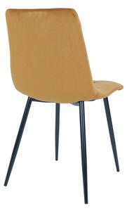 Designová židle Dominik hořčicová