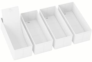 Organizér do zásuvky - Sada 4 kusů - 42 x 17,5 x 11 cm - Pro zásuvky IKEA MALM