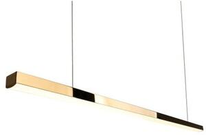 MaxLight Trio závěsné svítidlo 1x12 W zlatá P0425D