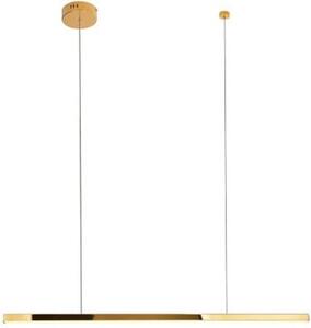 MaxLight Trio závěsné svítidlo 1x12 W zlatá P0425D