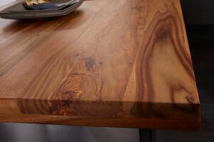 Designový jídelní stůl Thunder 120 cm sheesham