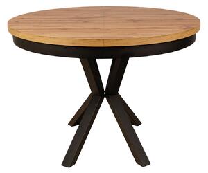 Jídelní rozkládací stůl ST 42 - 90 cm - dub wotan