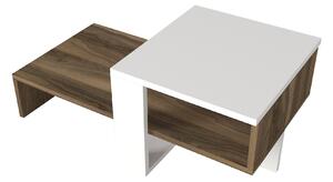 Konferenční stolek Chan (Bílá + Ořech). 1071675
