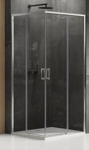 New Trendy Prime sprchový kout 100x90 cm obdélníkový chrom lesk/průhledné sklo D-0296A/D-0299A