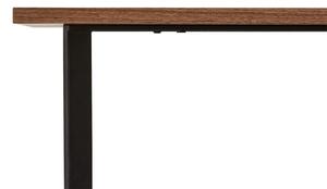 Stylový konferenční stolek Aage 70cm, vlašský ořech