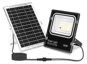 Aigostar - LED Stmív. solární reflektor LED/50W/3,2V 3000K/4000K/6500K IP66 + DO