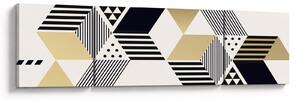 Obraz - Geometrické tvary N⁰1 (170x50 cm)