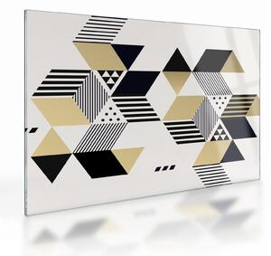 Skleněný obraz - Geometrické tvary N⁰1 (70x50 cm)