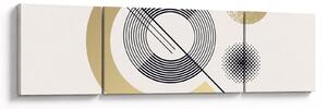 Obraz - Geometrické tvary N⁰2 (170x50 cm)